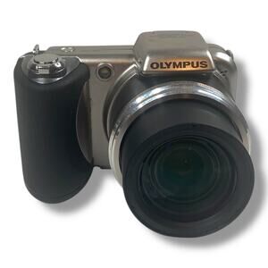 Olympus SP-600UZ 12.0MP Digital Bridge Camera 15x Wide Optical Zoom Works READ
